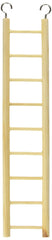 PH Prevue Hendryx BPV385 escalera de madera de 9 pasos para aves, favorece ejercicio.