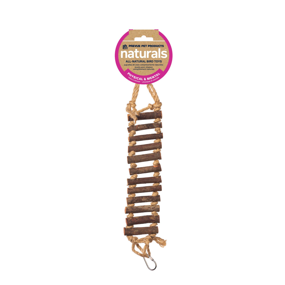 Prevue Naturals Escalera Cuerda para aves: estimulación mental y ejercicio de patas.