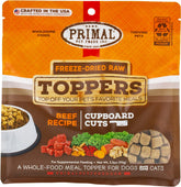 Primal complemento para perros con res liofilizado, ideal para entrenamiento