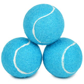 Prime Pets bola de tenis azul 2.5 pulgadas, ideal para juego al exterior y rebote alto