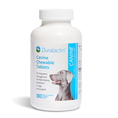 PRN Duralactin tableta masticable para perro, apoyo potencial a la movilidad diaria.