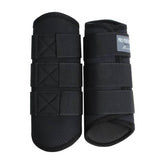 Botas Elite XC de Professional's Choice, par trasero negro, talla mediana, protección y rendimiento.
