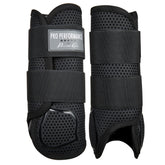 Botas frontales Elite XC de Professional's Choice, vista frontal, protección y ventilación para el fetlock
