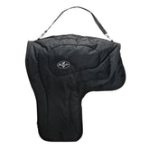 Professional's Choice Western Saddle Case, vista exterior acolchada que protege la silla de montar durante transporte.