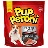 Pup-Peroni Prime Rib: bocaditos suaves en bolsa de 38 oz para perros felices.