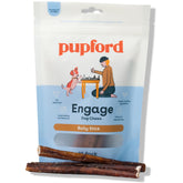 Pupford mordedores bully 6 pulgadas, 10 unidades, perfecto para entrenamiento y recompensa.