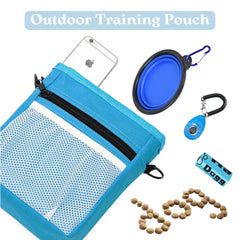 PupLuxe collar y correa azul: control suave durante paseos y entrenamientos
