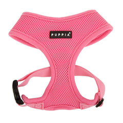 Arnés Puppia suave rosa para perro, ideal para paseos diarios cómodos