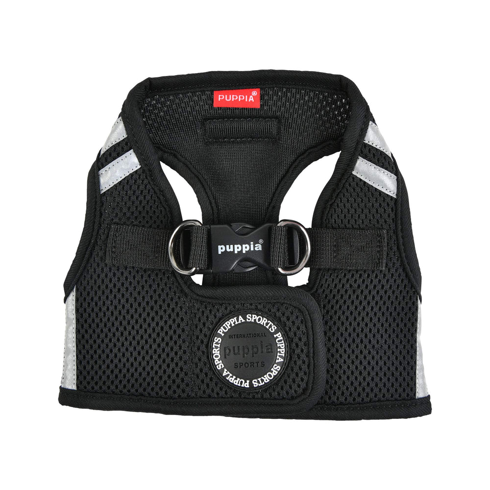 Puppia Soft Vest Harness Pro, vista frontal, paseo cómodo con correa suave