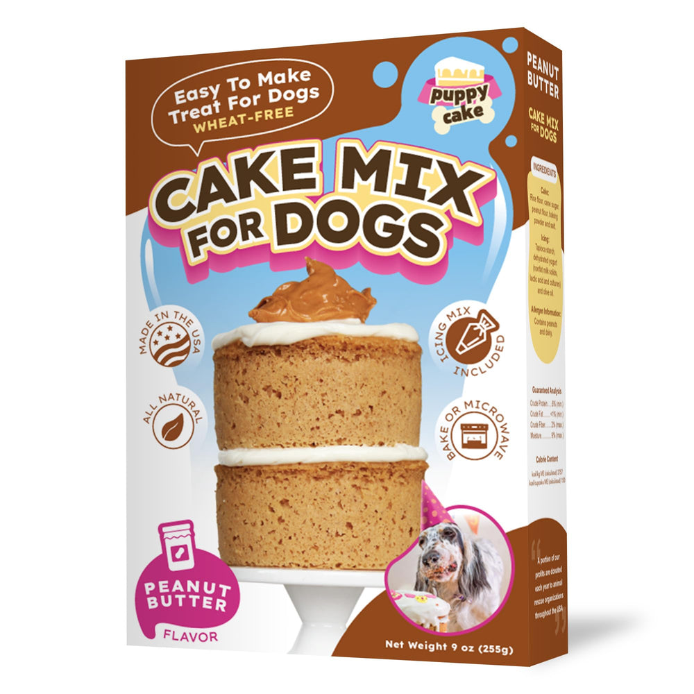 Puppy Cake: mezcla para torta de perro, lista para hornear y celebrar cumpleaños canino