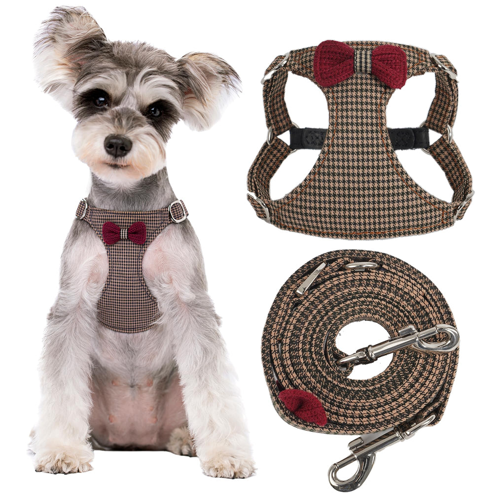 Arnés Puppytie sin tirones con ajuste suave para caminatas diarias.