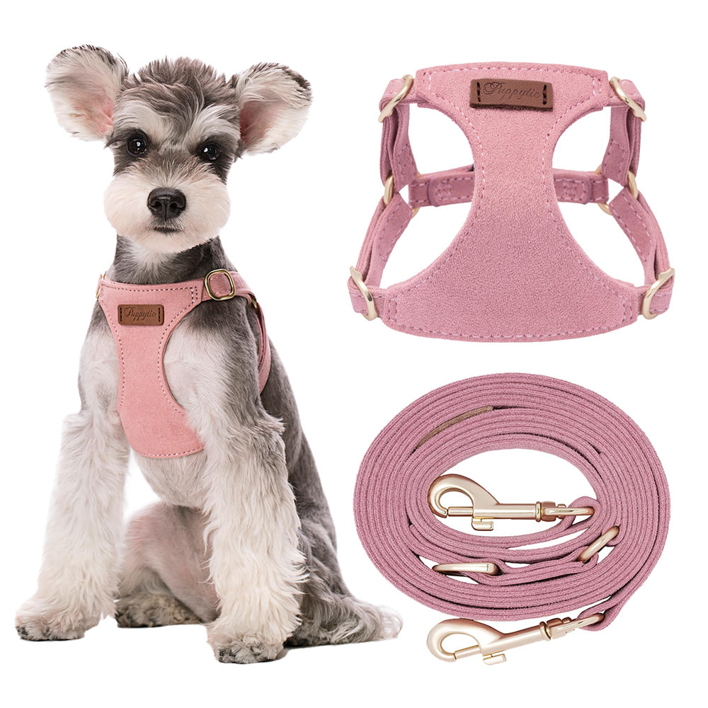 Puppytie arnés sin tirones para perro pequeño, cómodo para paseos diarios.