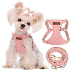 Puppytie arnés XXS rosa: cómodo y ligero para razas pequeñas.