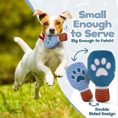 PUPROAR pickleball con crinkle: estímulo sensorial para perros activos.