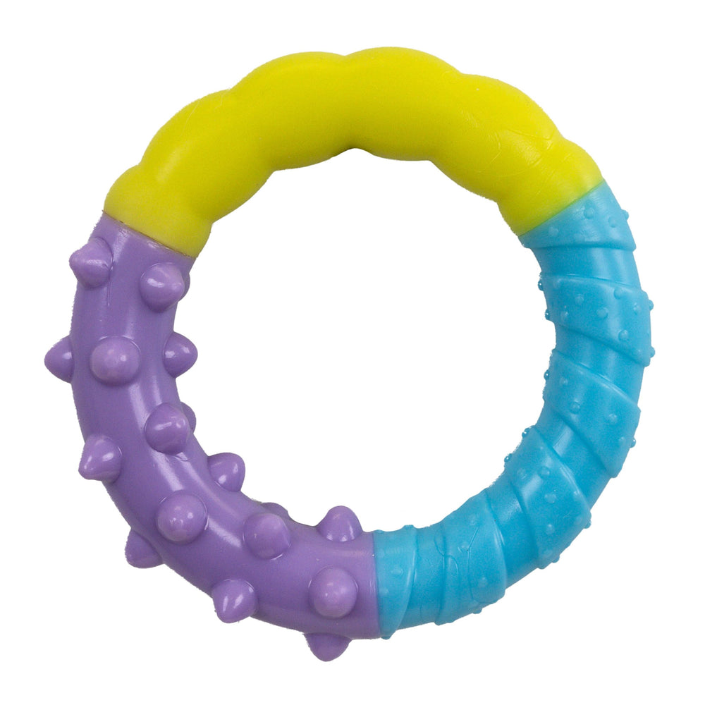 Pupstages Anillo Crece-Conmigo: masticación suave para cachorros en dentición
