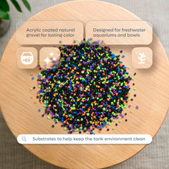 Pure Water Pebbles Lasernite Glo decoración para jardín o estanque.