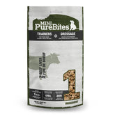 PureBites higado de res liofilizado en trozos pequenos, alto en proteina.
