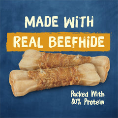 Purina Busy Bone Jerky Wraps, sin granos para perros.