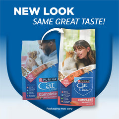 Purina Cat Chow Complete con salmón real para pelaje brillante y piel sana