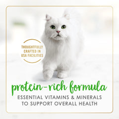 Purina Fancy Feast pollo principal; paté suave ideal para gatos adultos.