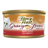 Purina Fancy Feast Gravy Lovers, trozos de carne en salsa para estimular el apetito.