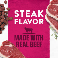 Purina Moist & Meaty porciones-individuales, servido sin desorden