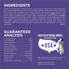 Purina One: fibras naturales para apoyar digestión y control de bolas de pelo