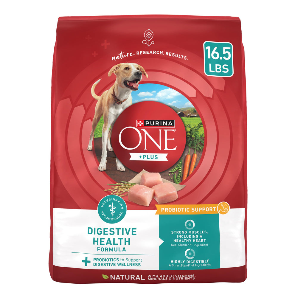 Purina One Plus croquetas digestivas para estómago sensible y digestión más fácil