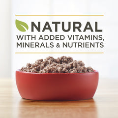 Purina ONE True Instinct sin colorantes artificiales ni conservantes.