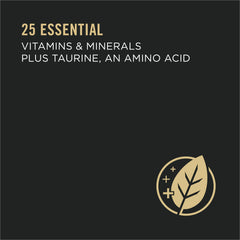 Contiene 25 vitaminas y minerales esenciales para gatitos.