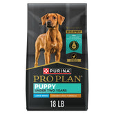 Purina Pro Plan cachorros grandes en bolsa de 18 libras, práctica para dueños ocupados