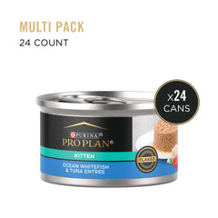 Purina Pro Plan Gatito DHA para desarrollo cerebral y visión saludable.