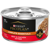 Purina Pro Plan Gato con salsa de res y pollo, sabor delicioso en lata 24