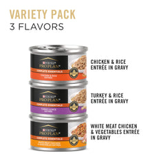 Purina Pro Plan Gravy, lata de gato pavo con salsa, opción sabrosa y variada.