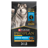 Purina Pro Plan Large Breed, bolsa de 34 libras, ayuda a mantener músculos magros en razas grandes