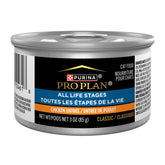 Purina Pro Plan Pate Pollo Clasico Entree, ideal para hogares con varios gatos.