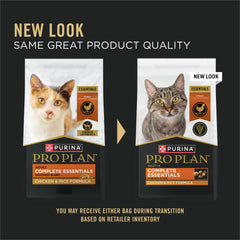 Purina Pro Plan real pollo como ingrediente principal para una dieta alta en proteínas.
