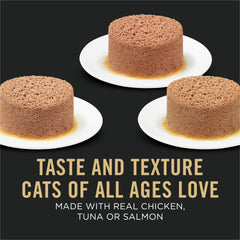 Purina Pro Plan Salmón pate gato, textura suave y apetecible.