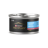 Purina Pro Plan Salud Urinaria con Salmón: lata de 85 g con apertura fácil para porciones diarias.
