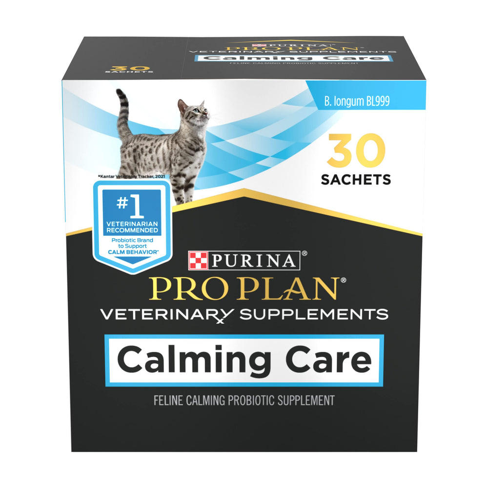 Purina Pro Plan Suplementos Veterinarios Cuidado Calmante: caja de 30 suplementos para gatos