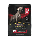 Purina Pro Plan Veterinary Diets CardioCare: frente de bolsa de alimento seco para perros.