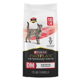 Purina Pro Plan Veterinary Diets DM para gatos, croquetas secas, favorecen un entorno urinario saludable.
