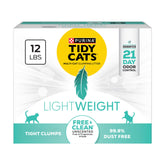 Purina Tidy Cats: bolsa de arena para gatos ligera, fácil de transportar.