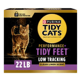 Purina Tidy Cats Performance Plus Tidy Feet, caja de 22 lb lista para uso diario