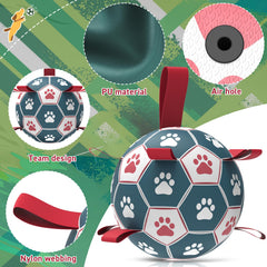QDAN pelota de 8 pulgadas para perros grandes