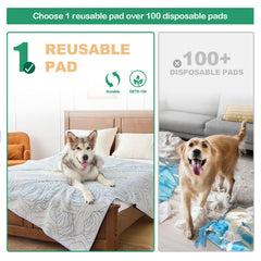 Tapetes Qeils con cuatro capas ofrecen absorción constante en uso diario.