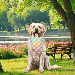 QUQULE bandana para perro, material duradero, resistente durante juego al aire libre.