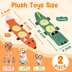 QWYXZZ juguete-sin-relleno-durable para perros, reduce desorden y mordisqueo impulsivo.