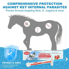 Dosis para 250 lb en la jeringa QZQAB para caballos.