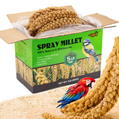 RANZ spray de mijo ramito delicado para aves pequeñas